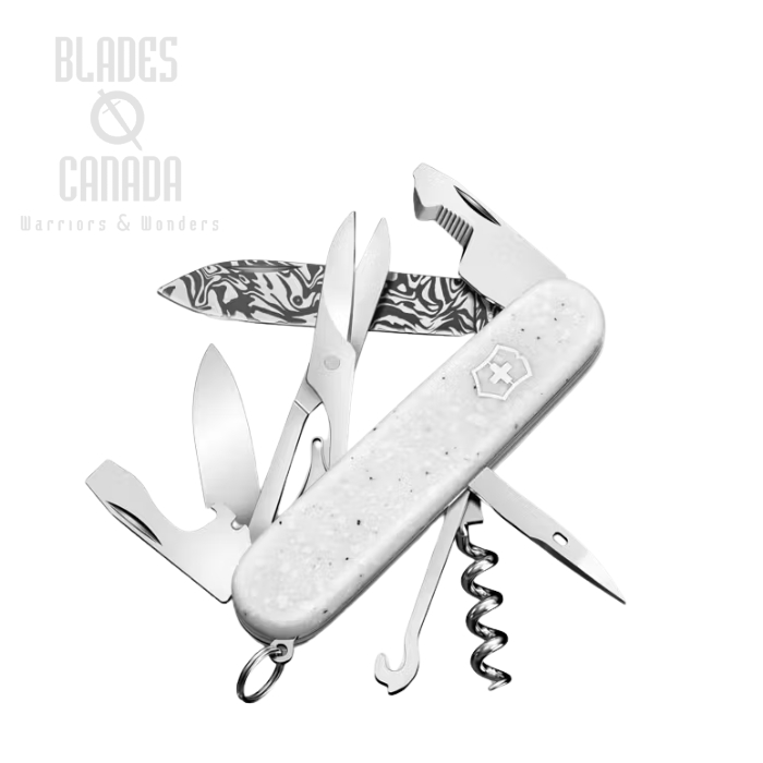 Victorinox Swiss Army Companion Damast Multitool, Limited Edition 2025, White, 1.3901.J25